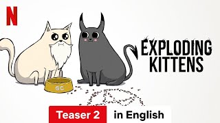 Exploding Kittens Season 1 Teaser 2  Trailer in English  Netflix [upl. by Earased]