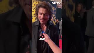 Shah Rukh Khan NDTV Exclusive  quotVery Happy To Be Herequot SRK To NDTV At Locarno Film Festival [upl. by Anawed]