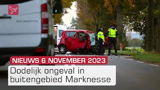 Dodelijk ongeval in Marknesse en noorderlicht zichtbaar in Flevoland  Dit is Flevoland [upl. by Sessler]