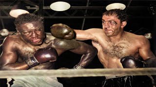 Rocky Marciano vs Ezzard Charles II  Highlights In Full Color [upl. by Dduj475]