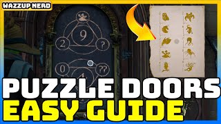 Hogwarts Legacy  How to Open Arithmancy Puzzle Doors  Easy Guide [upl. by Cristy957]