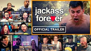 Jackass Forever  Official Trailer Reactions Squad [upl. by Aniloj]