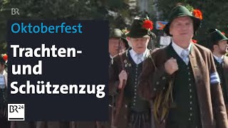 Oktoberfest 2024 Trachten und Schützenzug  BR24 [upl. by Aenit]