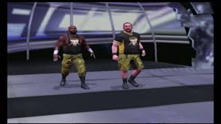 Dudley Boyz Entrance Powerman 5000 Bombshell Theme  Smackdown vs Raw [upl. by Catherina]