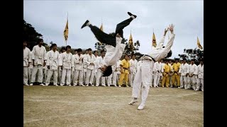 Best Fight Scenes EVER  Enter the Dragon  Bruce Lee vs OHara  1973  Jeet Kune Do  Movie [upl. by Eillit]