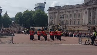 Band of the Irish Guards play THE BALLYRAGGET and IRISH SAFFRON [upl. by Esilrahc607]