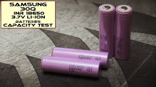 Samsung 30Q 18650 3000mAh  Capacity Test [upl. by Nirrej]