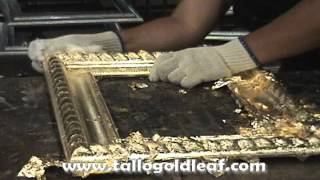 how to apply gold leaf on picture frames [upl. by Anisah]