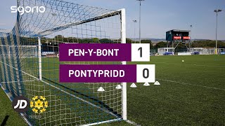 Uchafbwyntiau  Highlighs Penybont 10 Pontypridd  JD Cymru Premier [upl. by Barvick]