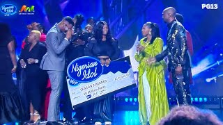 NIGERIAN IDOL 2024 GRAND FINALE AS CHIMA EMERGES WINNER OF NIGERIAN IDOL SEASON 9 [upl. by Kifar824]