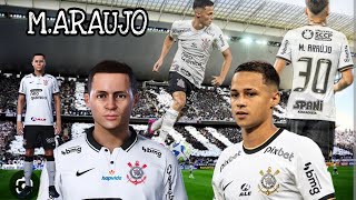 EDIT FACE MATHEUS ARAÚJO PES 2021 [upl. by Nerrad]