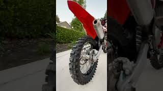 2021 KTM 250 SXF Start Up 🔥💯 ktm ktm250sxf 250sxf [upl. by Bullis969]