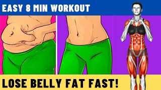 10 Exercises To Get Rid of Hanging Belly Fat [upl. by Jarvis51]