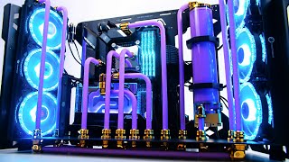 6000 WATER COOLED Asus RTX 3090 Gaming PC build w Benchmarks [upl. by Acsecnarf176]