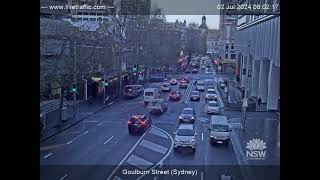 Goulburn Street Sydney  2024Jul02  Australia [upl. by Justino497]