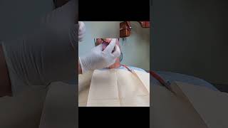 How to make a denture in 60 seconds dentistry denture dentures falseteeth upperdenture [upl. by Ehcropal814]