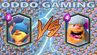 FISHERMAN VS LUMBERJACK  CLASH ROYALE BATTLE 117 [upl. by Nesta]