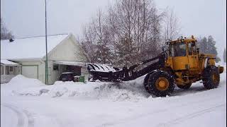 L90 snowremoval snöröjning snow ploughing [upl. by Rube]