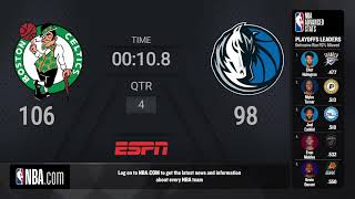 Boston Celtics vs Dallas Mavericks NBAFinals presented by YouTube TV Game 3 on ABC Live Scoreboard [upl. by Corinna806]