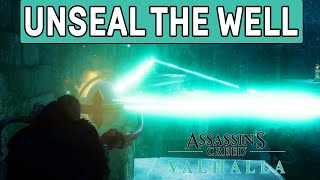 Assassins Creed Valhalla  How to Unseal the Well Puzzle in Asgard WellTraveled [upl. by Frost]