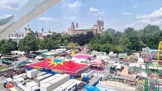 Fahrt mit dem White Star Riesenrad auf dem Brezelfest Speyer [upl. by Saideman596]