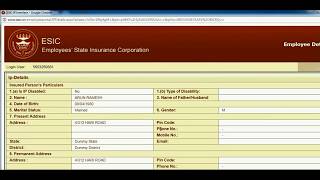 How To Check ESIC Status Employees State Insurance Corporation [upl. by Nydia]