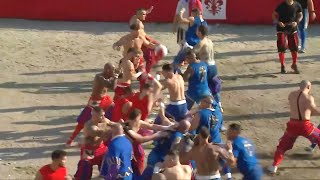 HIGHLIGHTS FINALE CALCIO STORICO 2024 AZZURRIROSSI [upl. by Gregson67]