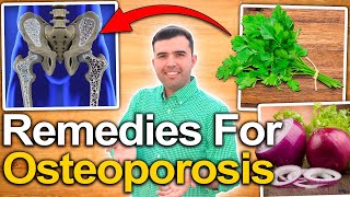 TREAT OSTEOPOROSIS WITHOUT MEDICATION  5 Natural Remedies To Make Bones Strong As Steel [upl. by Eninnej50]