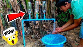 How to become better idea of high pressure water pvc pips using only three plastic bottles [upl. by Bellamy723]