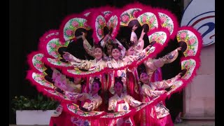 Korean traditional dance Buchaechum 부채춤 [upl. by Lozano270]