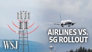 5G Service Launches Amid FlightSafety Uncertainty  WSJ [upl. by Eidnac]