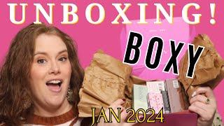 New Year New Box BOXYCHARM Unboxing January 2024 [upl. by Atileda470]