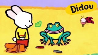 Grenouille  Didou dessinemoi une grenouille Dessins animés pour les enfants  plus 🎨 ici ⬇⬇⬇ [upl. by Anear]