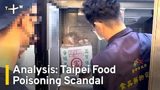 Analysis Taipei Food Poisoning Scandal  TaiwanPlus News [upl. by Romito]