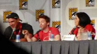 Family Guy Panel Comic Con 2010 w Down Syndrome Girl  Part3 [upl. by Eanaj55]