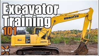 How to Operate an Excavator  Heavy Equipment Operator ep 063 [upl. by Nort]