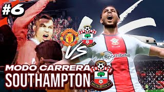 DOBLE PARTIDO EPICO vs UNITED en la FA CUP  FIFA 23 Modo Carrera Southampton 6 [upl. by Nnewg]