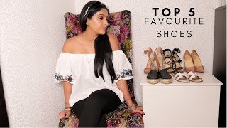 My Top 5 Favourite Shoes  Sonal Maherali [upl. by Kreitman71]