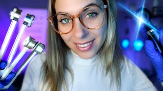 ASMR 4 hours Night Time EAR CLEANING and Scalp EXAM Otoscope Tuning Fork Personal Attention [upl. by Criswell]