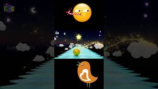 Twinkle Twinkle Little Star with Bowling Ball Adventure for Kids kuttykidstv shorts rhymes [upl. by Russi]