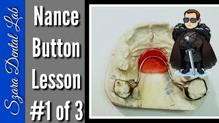 How to make a Nance Button Ortho Lesson 1 of 3 by Szara Dental [upl. by Anasxor]