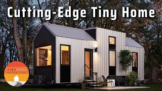 Innovative CNCCut Tiny Homes 3bed amp single level tiny house TOURS [upl. by Fiorenza]