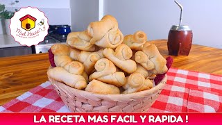 Cuernitos de grasa EN MINUTOS con pocos ingredientes RECETA FACIL [upl. by Colwell534]