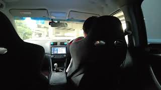 ホンダ アコード ユーロR CL7 車載動画 街乗り 一部VTEC [upl. by Hna]