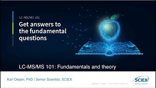 Mastering LCMSMS Essential Fundamentals and Theory with SCIEX LCMSMS 101 [upl. by Hgielrebmik]