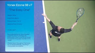 Racket Review 2022 Yonex Ezone 98 v7  quotThe Easy Onequot [upl. by Klute400]