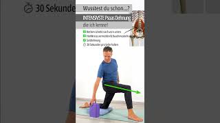 Power Psoas Dehnung  1 Übung mobility [upl. by Martainn]