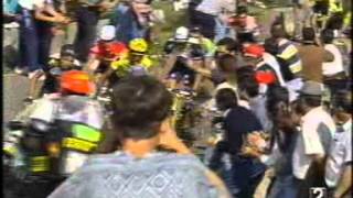 VUELTA A ESPAÑA 1996LAGOS DE COVADONGARETIRADA DE INDURAIN parte 1 [upl. by Bayless786]