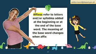 AFFIXES  3rd Quarter  Grade 3  English 3  WEEK 2  MELCBASED [upl. by Eirak]