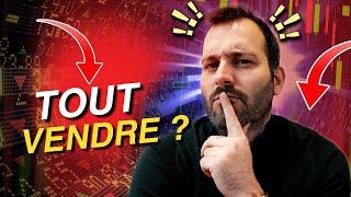 La bourse seffondre  Tout vendre et partir en vacances  Ce que je vois venir [upl. by Llertnor719]